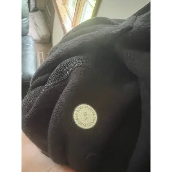 Lululemon Scuba Oversized 1/2 Zip Hoodie Black - Picture 5 of 6